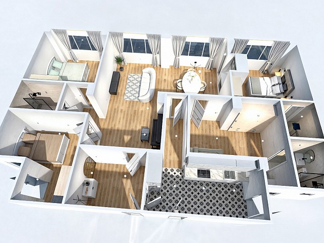 1c6Ref. 129985 - Piso en venta en Les Corts Barcelona
