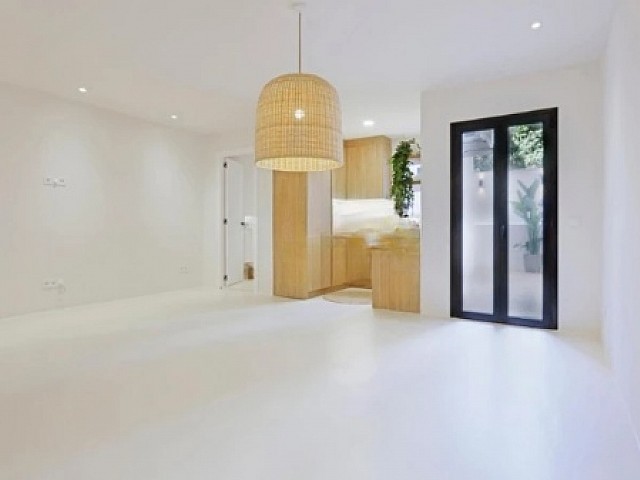 Piso moderno con terraza en Horta-Guinardó – 2 habitaciones dobles, 2 baños y listo para entrar a vivir