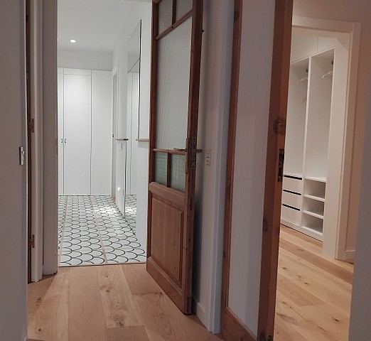 Pasillo habitaciones