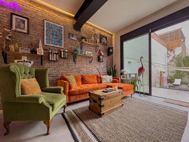 Alquiler apartamento con terraza en El Clot | 2 dormitorios, 2 baños