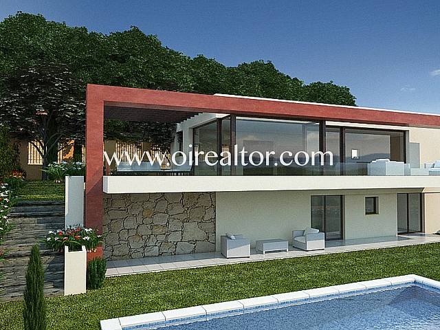 Exclusive modern style house in Begur