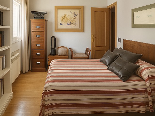 Piso luminoso con terraza y parking en Buenaventura Muñoz