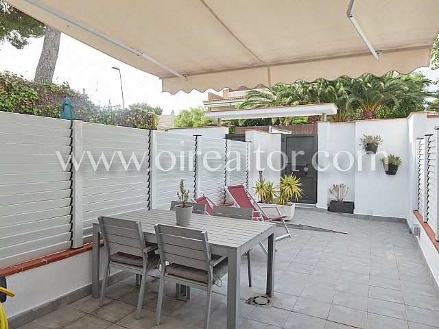 Acogedor dúplex amueblado en la excelente urbanización del Vinyet, Sitges