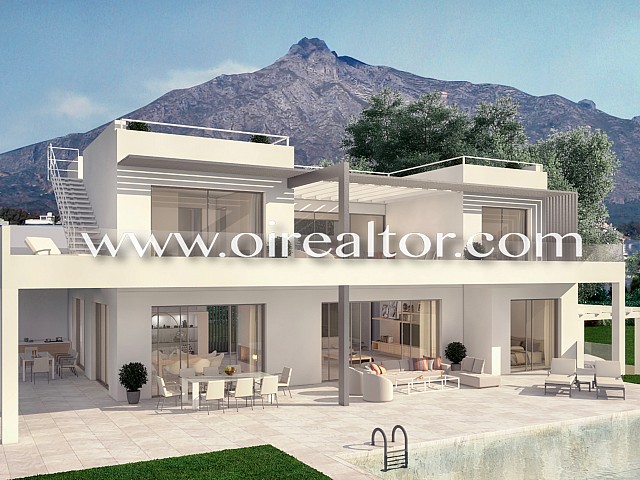 Spectaculaire villa de luxe avec vue sur la mer sur le mile d'or de Marbella