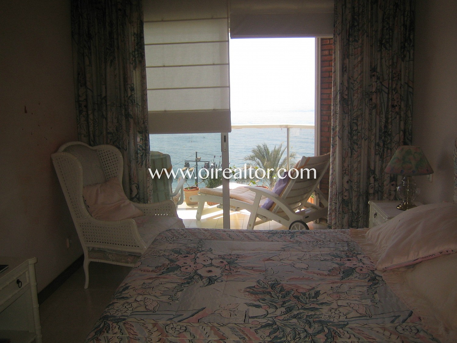 Красивая квартира с видом на море на берегу моря в Льорет-де-Мар