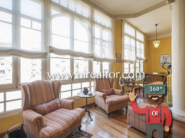 Superbe appartement dans somptueux immeuble d’époque dans le Quadrat d'Or, Barcelone
