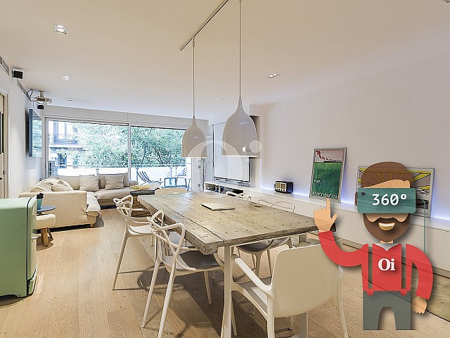 Exclusive renovated apartment for sale in the Eixample Left, Barcelona