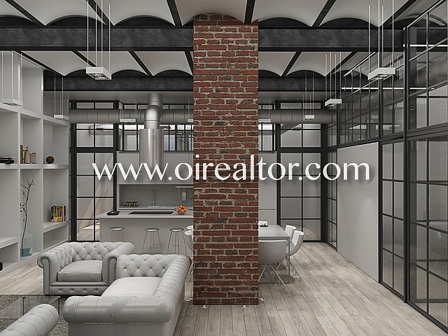 Espectacular loft de diseño a la venta en Sant Gervasi, Barcelona