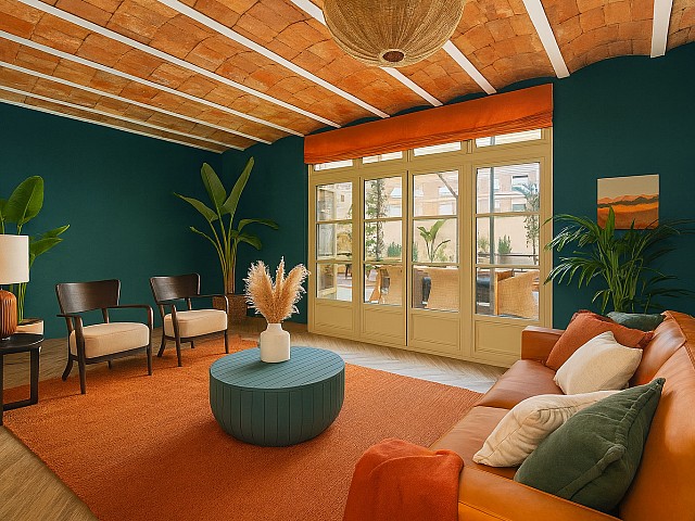 Exclusivo apartamento de lujo con terraza en Passeig de Sant Joan