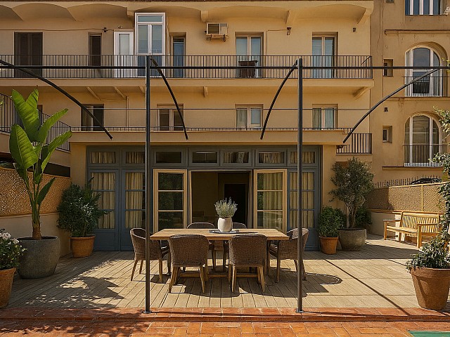 Exclusivo apartamento de lujo con terraza en Passeig de Sant Joan