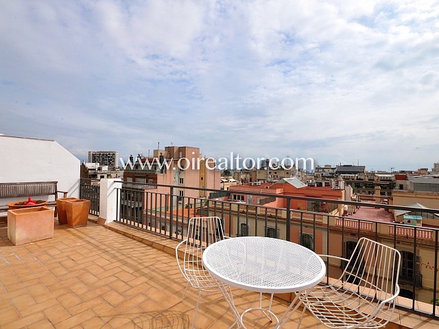 Penthouse avec vue panoramique dans l'Eixample Dreta, Barcelone