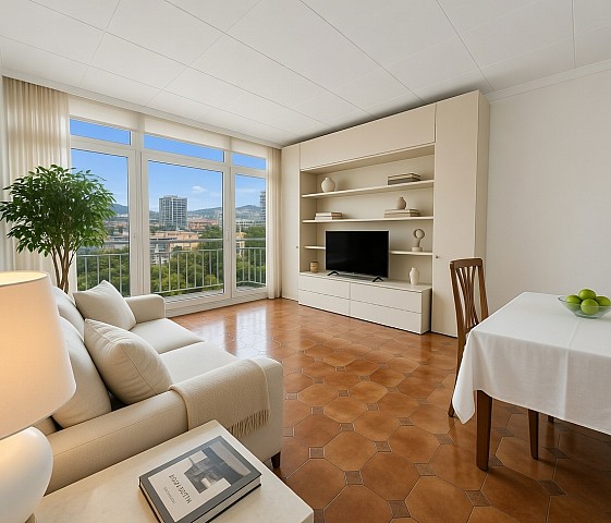 Apartamento para venda em andar alto, com vista exterior, em La Maternitat i Sant Ramon, Barcelona