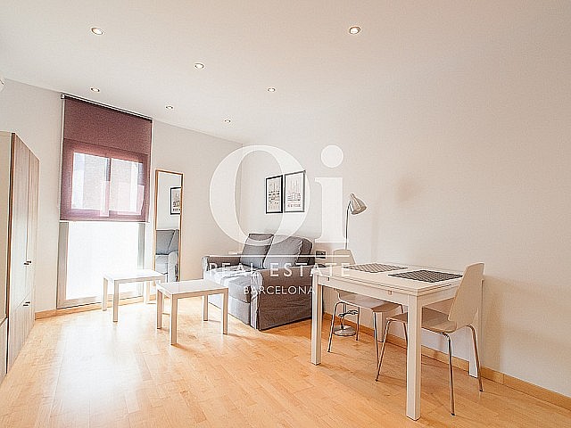 sensacional cocina equipada y americana en lujoso piso en alquiler situado en el raval barcelona (1)