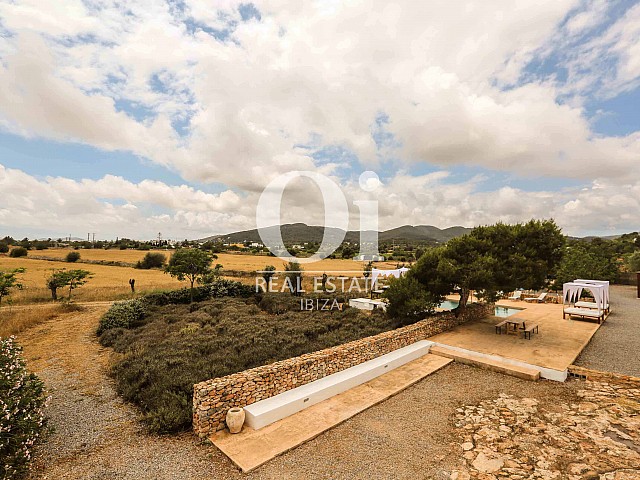 Entorno rural de casa en alquiler de estancia en Puig d'en Valls, Ibiza 