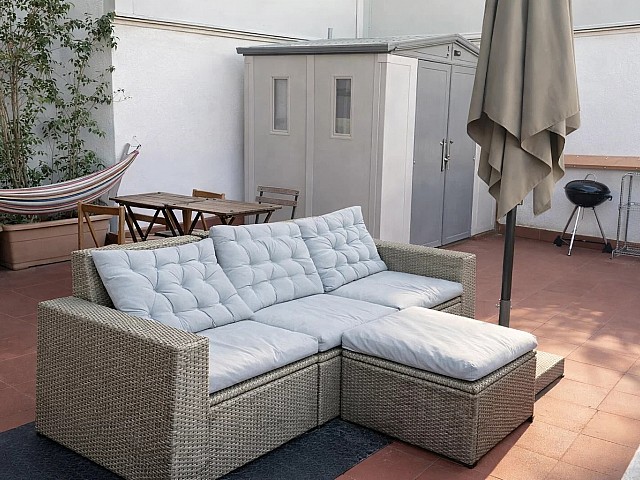 Casa adossada amb 2 terrasses i vistes al Tibidabo a Horta-Guinardó, Barcelona