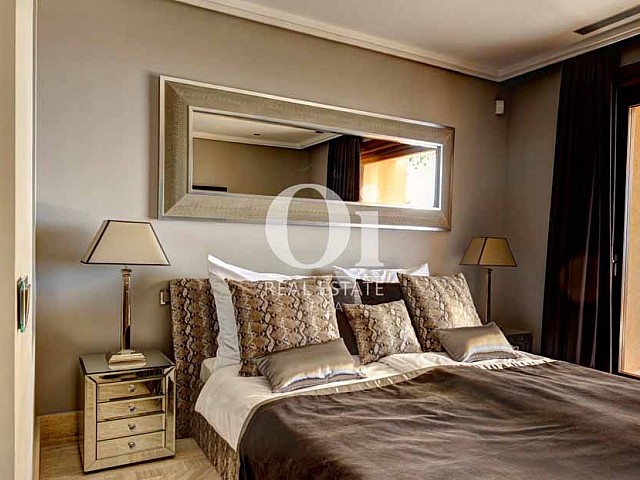 Спальня на вилле, доступной для арендования в летний период в г. Хесус, Ибица 