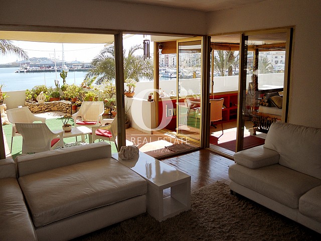 Salon d'appartement à louer à Marina Botafoch, Ibiza