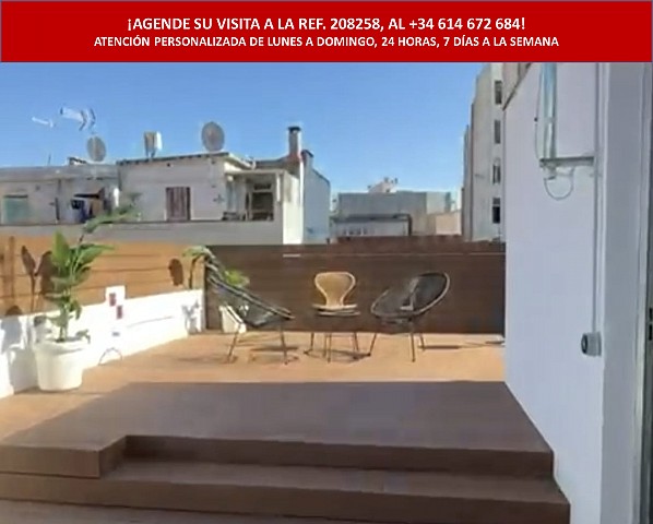 Piso en Venta con gran terraza de roble en Sants-Barcelona