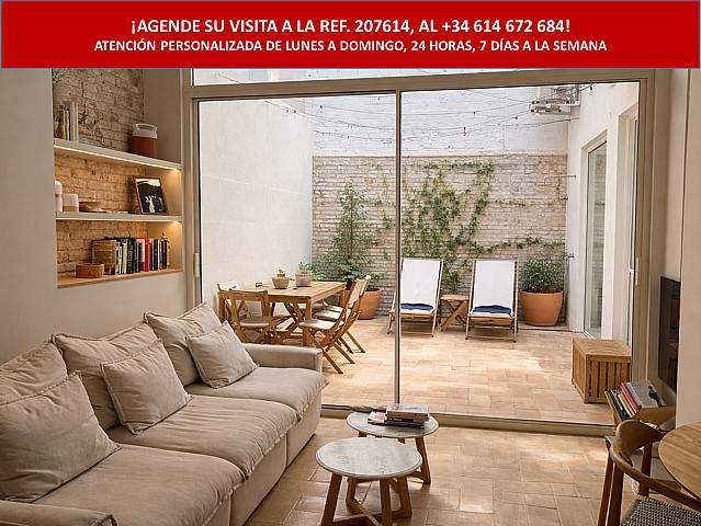 Vivienda reformada exclusiva en Les Corts con terraza