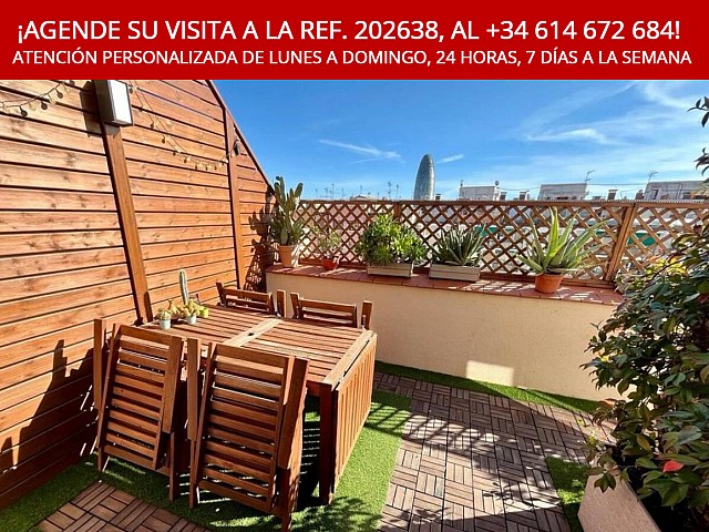 Venta de Ático Dúplex con vistas despejadas en Glòries Catalanes - Eixample Barcelona 