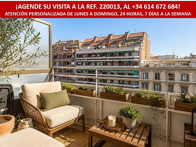 Piso en venta con terraza y vistas en Sant Antoni, Barcelona