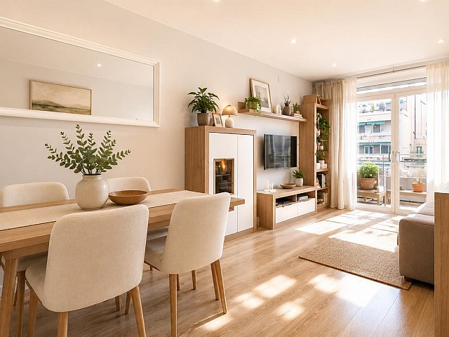 Piso en venta con terraza y vistas en Sant Antoni, Barcelona
