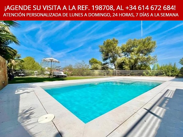 Chalet en venta con piscina espectacular y terraza soleada en Santa Cristina-Sant Francesc, Blanes