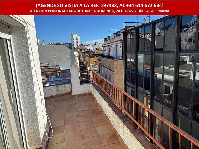 Ático dúplex en venta en segunda línea de mar, Santa Catarina, Lloret de Mar