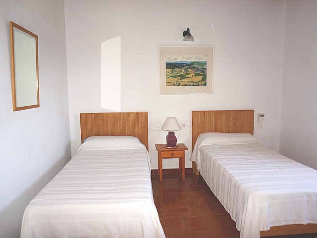 Cuarto doble de casa en alquiler de estancia en Formentera 