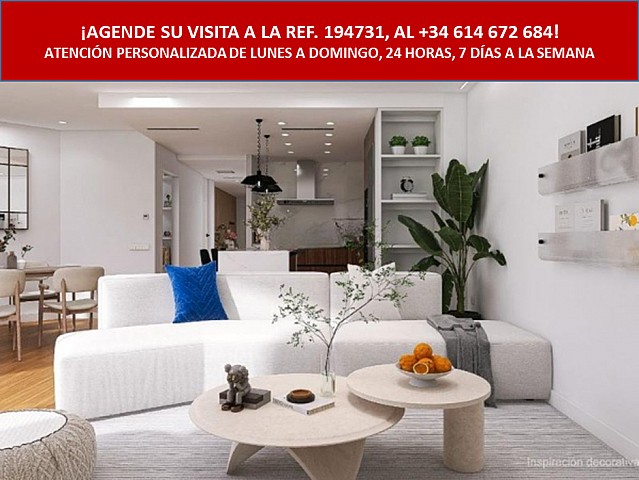 Apartment for sale with terrace and panoramic views of Sant Pau Hospital in Guinardó, Barcelona.