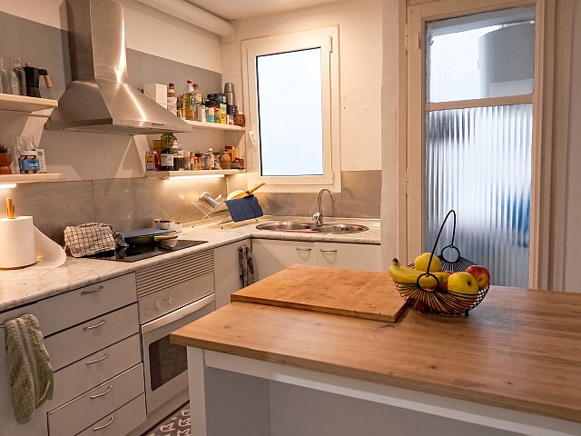 cocina amueblada