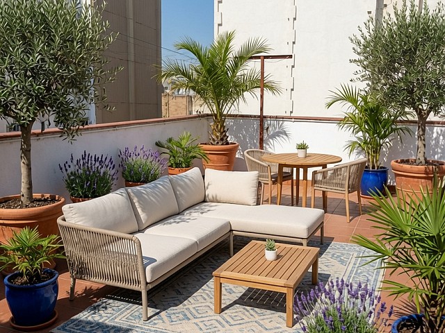 Ático con gran terraza en venta en Sants-Montjuïc, Barcelona
