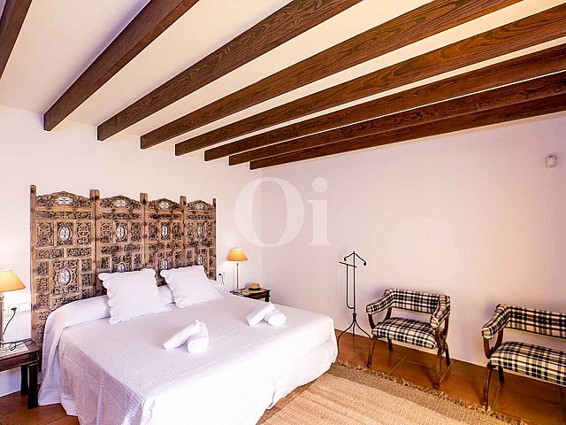 Dormitorio doble de casa en alquiler de estancia en San Jose, Ibiza 