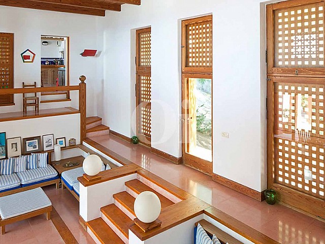 Salon de la maison en location à Formentera