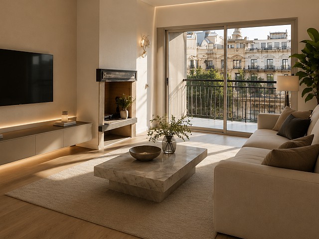 Piso de 4 habitaciones con terraza en finca Núñez y Navarro en Sant Antoni