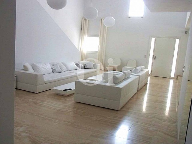 Salon de la maison en location pour séjour à San José, Ibiza 