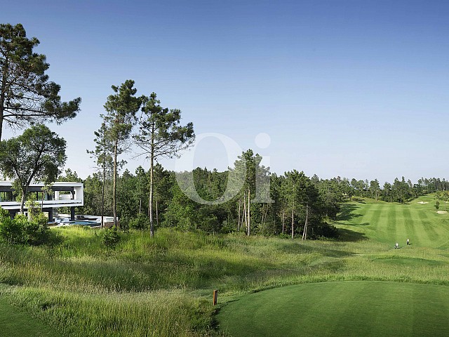 Blick auf den Golfplatz der Luxus-Villa zum Verkauf in PGA Golf