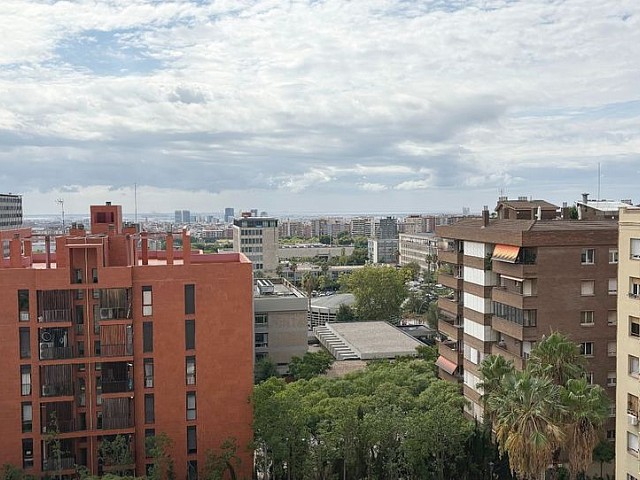  Ático en Pedralbes con vistas al mar, terraza y 4 habitaciones