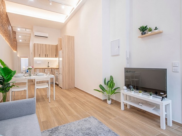 Piso reformado a estrenar con patio en Sant Andreu