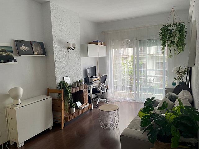 Apartamento de 1 habitación con ascensor y terraza exterior en calle Sagüés