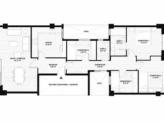 Gran oportunidad: piso con terraza y balcón junto a Gran Via de Carles III