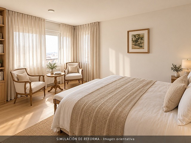 Dormitorio · Simulación de posible reforma · REF 283219