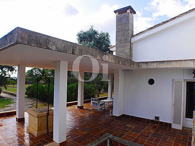 Terraza de casa en venta con potencial en Manacor, Mallorca
