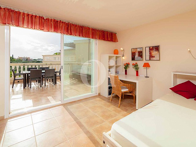 Dormitorio de apartamento nuevo en venta en Porto Cristo, Mallorca