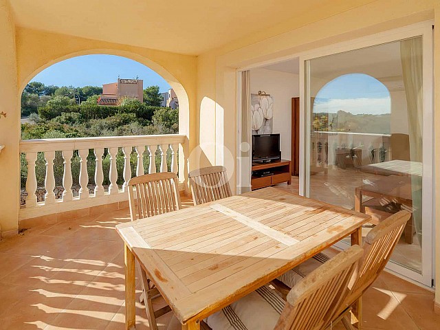 Comedor de verano de apartamento en venta en Porto Cristo, Mallorca