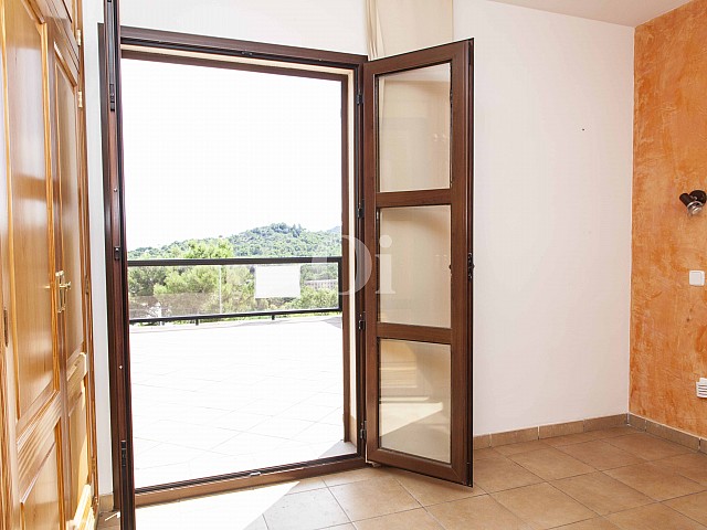 Schlafzimmer eines Hauses zum Verkauf im exklusiven Wohngebiet Mallorcas