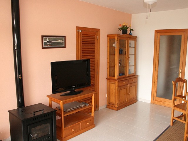 Wohnzimmer  eines Reihenhauses zum Verkauf in Cala Murada, Mallorca