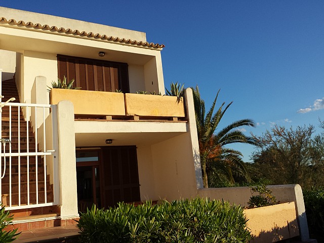 Balkon eines Reihenhauses zum Verkauf in Cala Murada, Mallorca