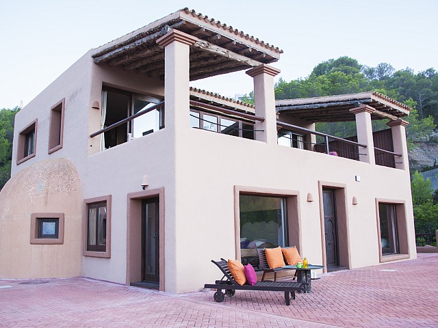 Bellissima villa in affitto con vista panoramica a San Miguel, Ibiza