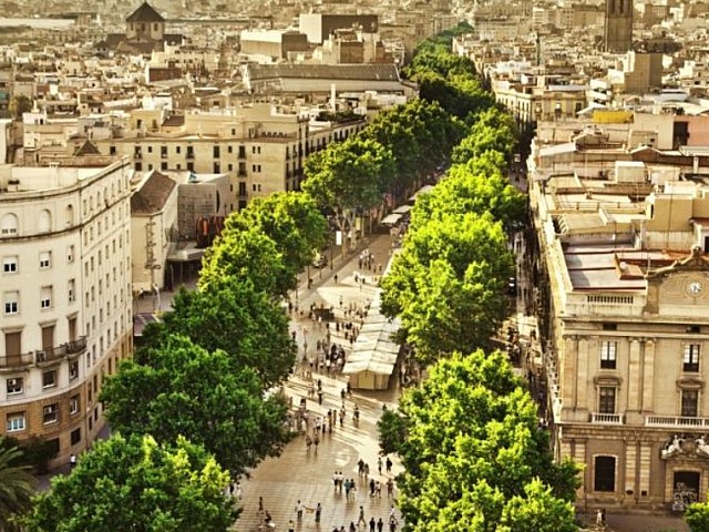 Vistas a Las Ramblas